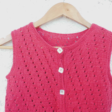 ALISON MAXI, summery buttoned jumper