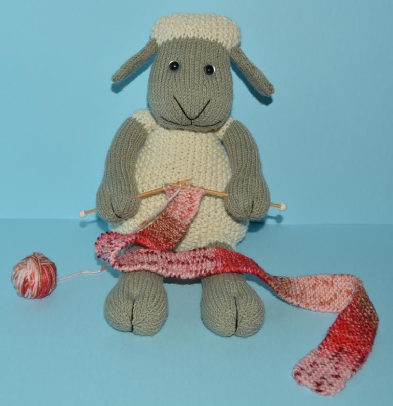 Lola Lamb-Bert The Knitting Sheep