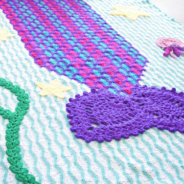Mica the Mermaid and Jellyfish Blanket
