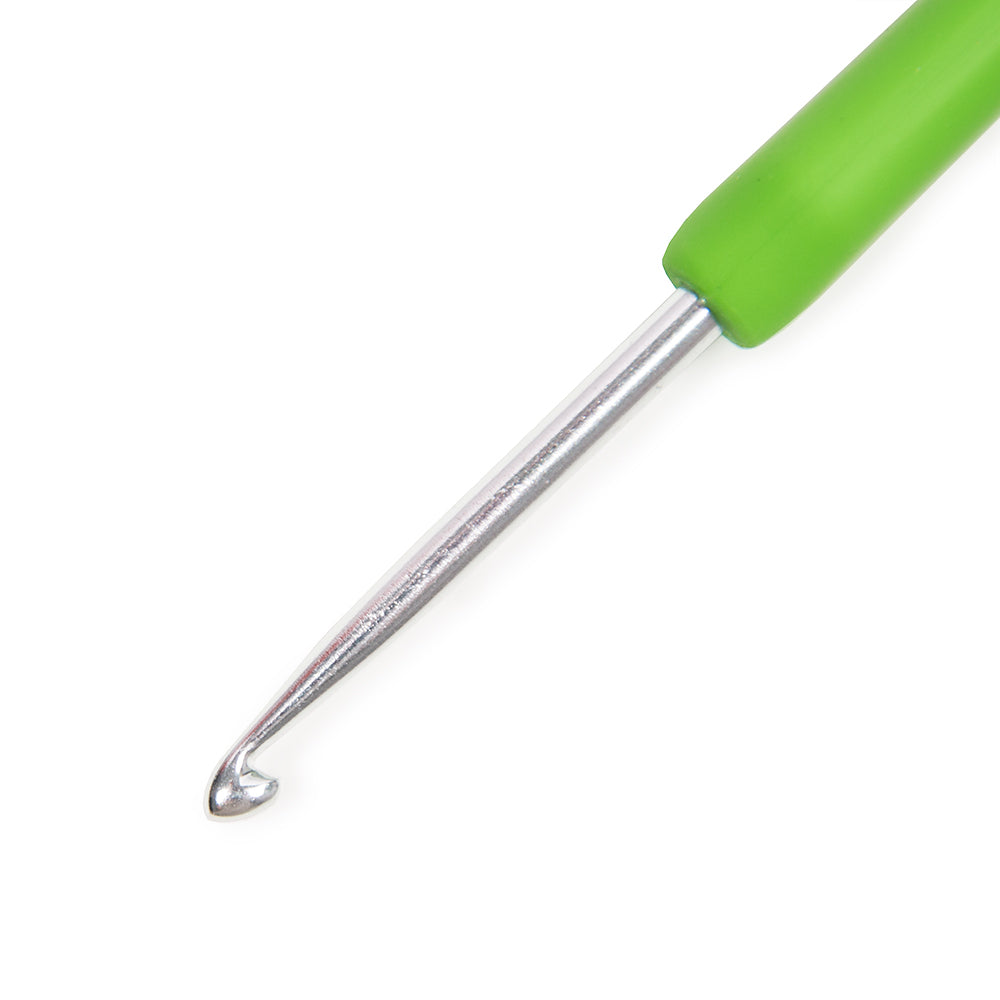 KnitPro Waves Crochet Hook (Set of 9) with Green Case