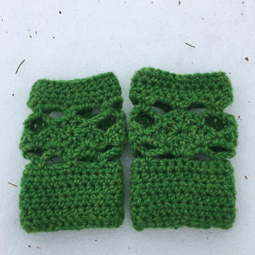 Lucky Diamonds Fingerless Gloves