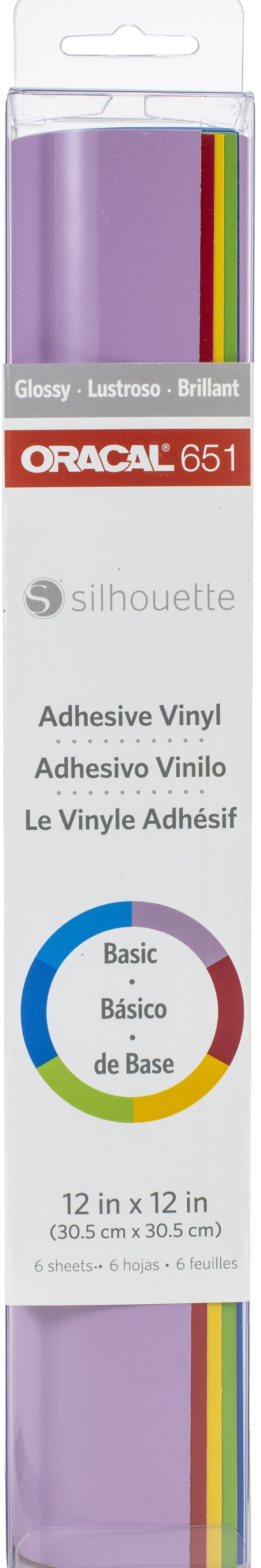 Silhouette America Oracal 651 Sampler Pack For Silhouette - Basics