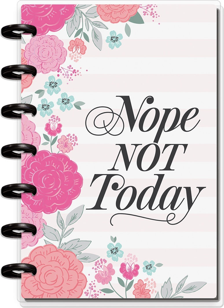 Happy Planner 12-Month Undated Mini Planner 7"X4.625" - Sassy Plans, 12 Month Unda