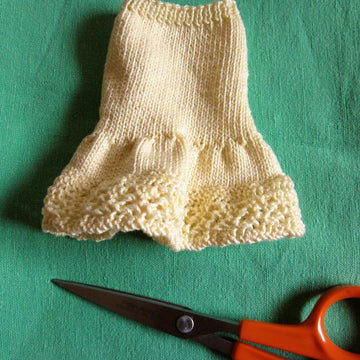 1:6th scale vest and petticoat