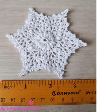 Crochet snowflake 37