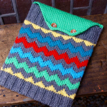 Chevron Madness iPad sleeve