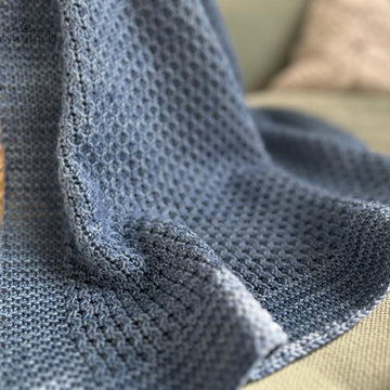 Cozy Cables Baby Blanket
