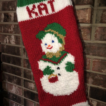 Snowlady Stocking
