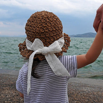Raffia summer hat
