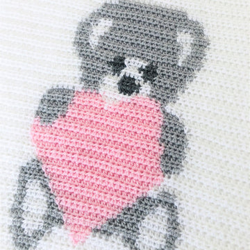 TEDDYBEAR BABY BLANKET