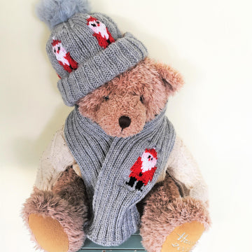 Santa Hat and Scarf Set