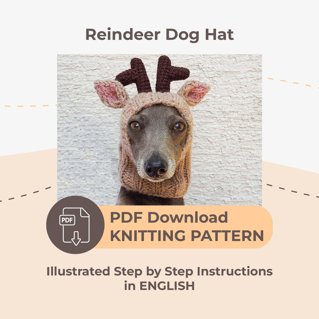 Reindeer Dog Hat