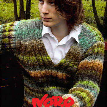 Jakobsberg Sweater in Noro Kureyon - Downloadable PDF