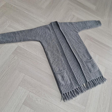 Women's Long Cardigan Easy XS - 3XL (UK 8-26)