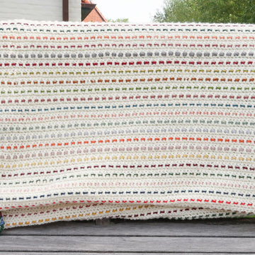 Woven Scrap Blanket