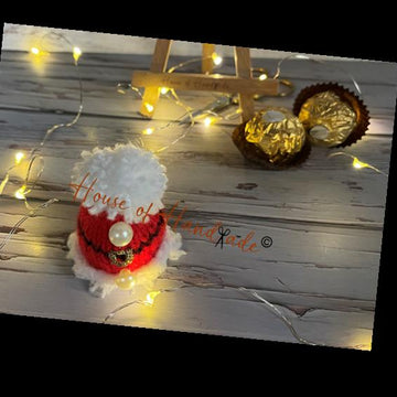 Santa Ferrero Rocher Cover Knitting Pattern