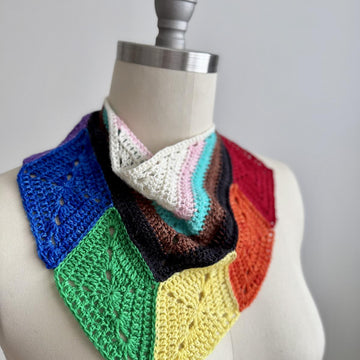 Born This Way Bandana (crochet)