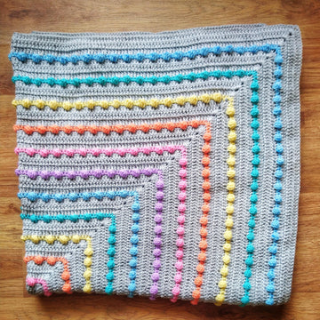 Spiral Bobble Blanket