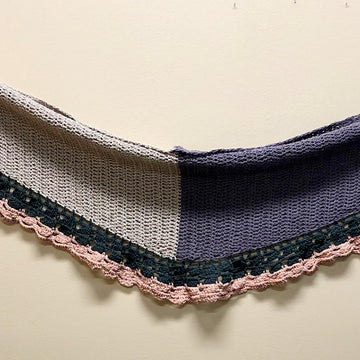 Journey Through the Stones Crochet Shawl