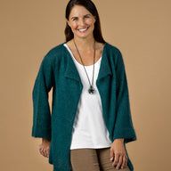 Glacial Cardigan in Valley Yarns Southampton - 1052 - Downloadable PDF