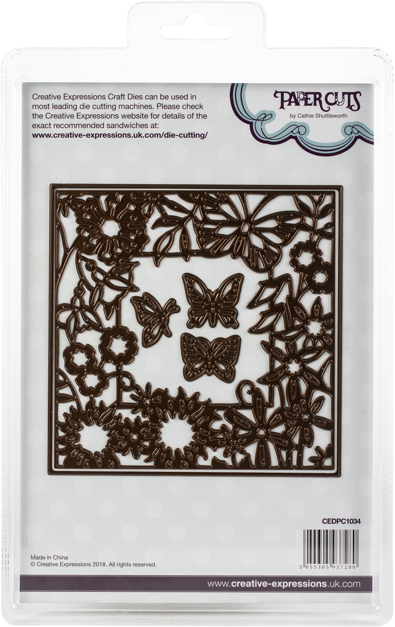 Creative Expressions Paper Cuts Craft Dies - Butterfly Garden