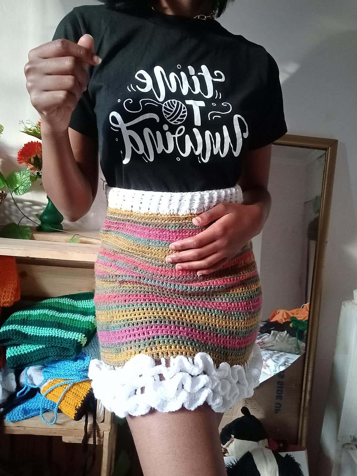 LUNA CROCHET SKIRT