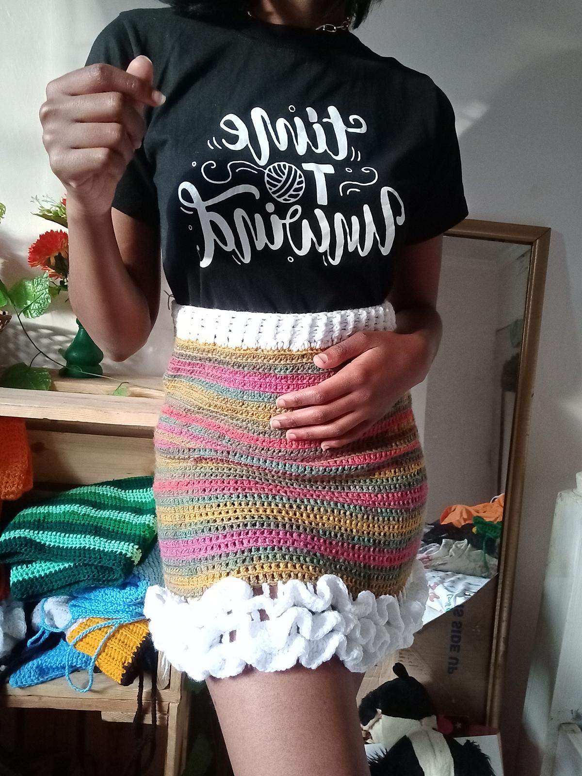 LUNA CROCHET SKIRT