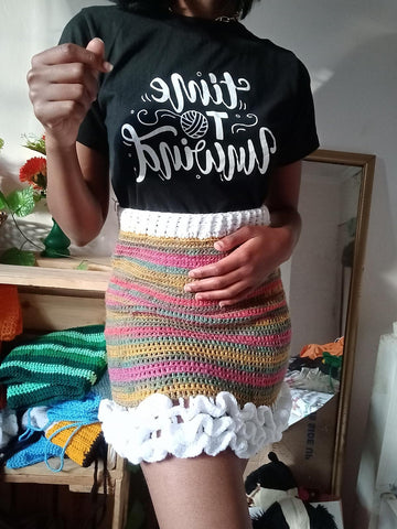 LUNA CROCHET SKIRT