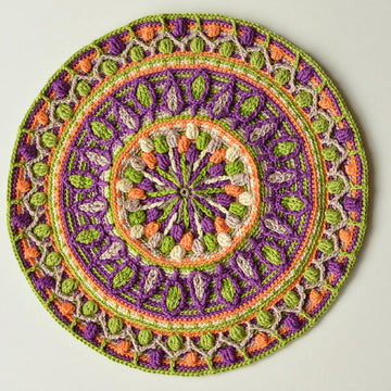 Dandelion Mandala Overlay Crochet