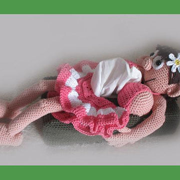 Tissue Box Cover "Naughty Bella "