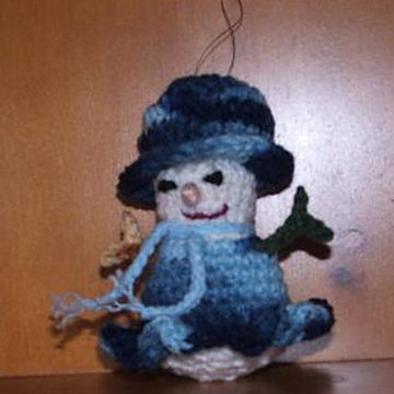 Snowwoman Ornament-4 1/2"