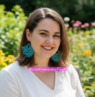 Fan Earrings 2