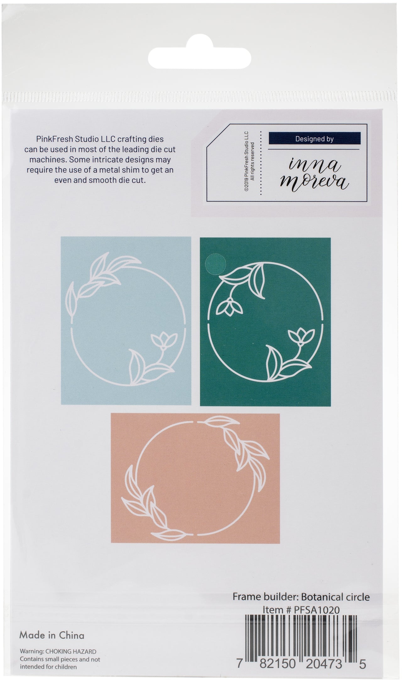 Pinkfresh Studio Die - Botanical Circle