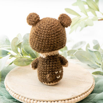Cute Amigurumi Bear Crochet Doll