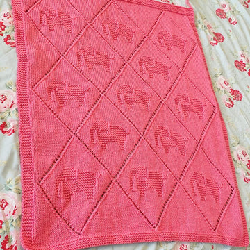 Diamond Elephant Blanket
