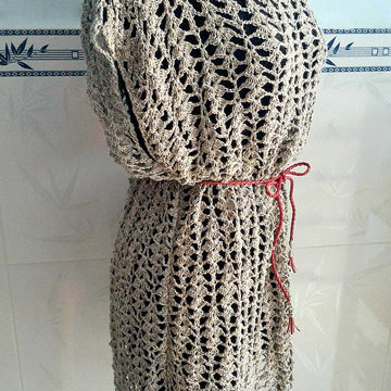 Sand Waves Oversized Dress