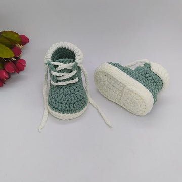 Work Boots Baby Booties