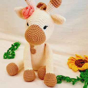 Häkelanleitung Juliet die Giraffe