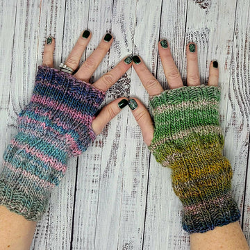 Ribbed & Ruched Gloves