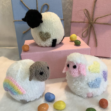 Easter/Birthday Sheep Chocolate Orange Cover