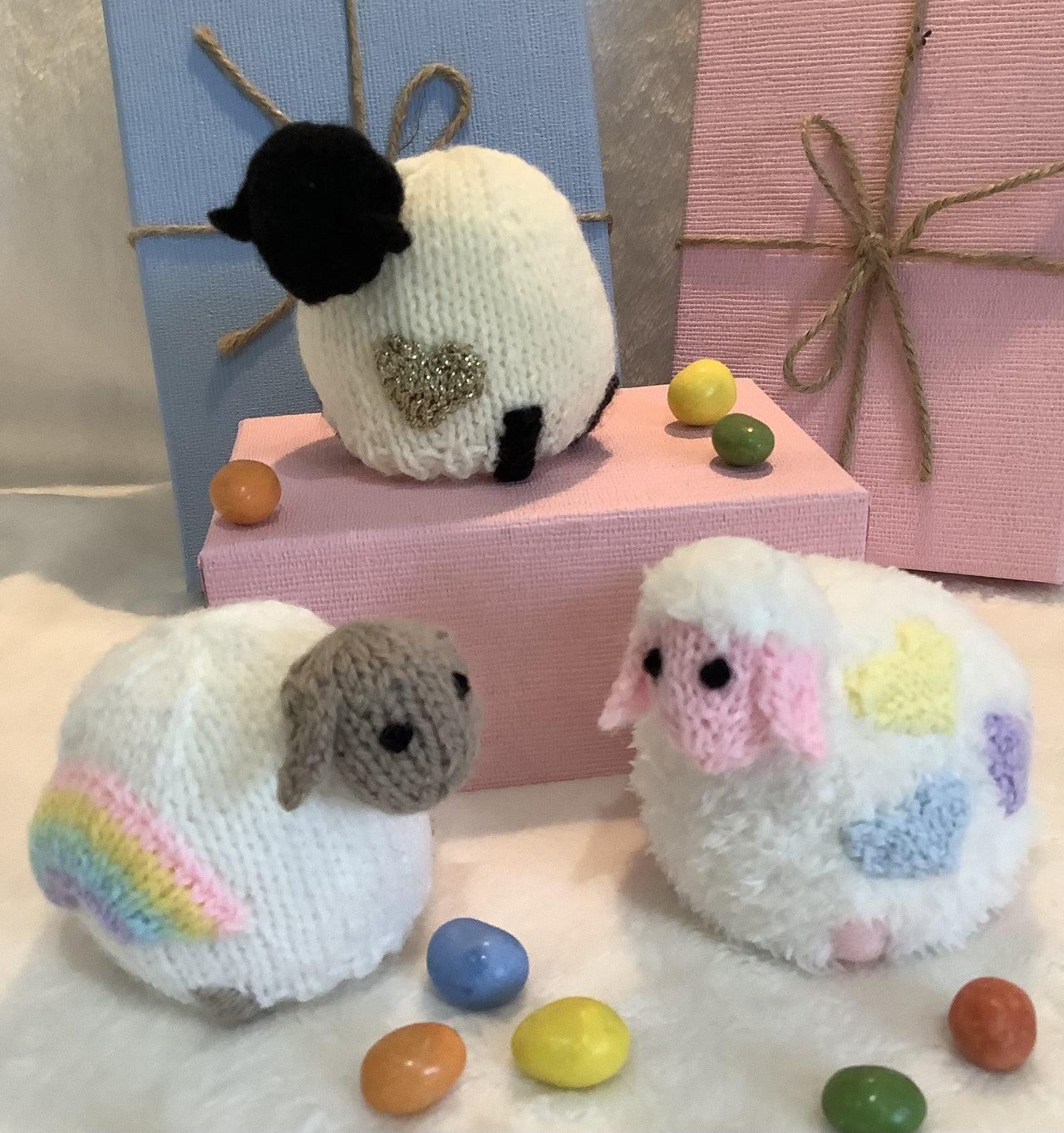 Easter/Birthday Sheep Chocolate Orange Cover