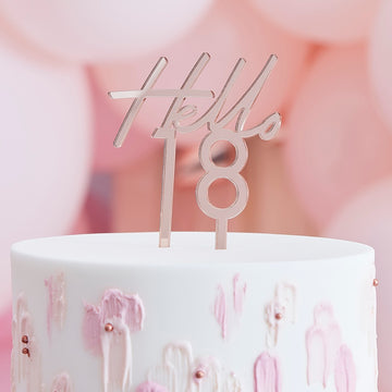 Ginger Ray Cake Toppers - 18-50