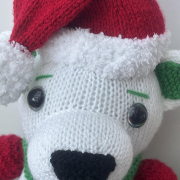 Christmas Polar Bear Toy