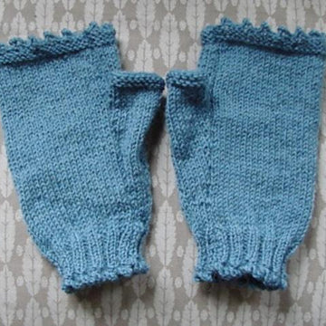 Bunny/Rabbit fingerless gloves/mitts