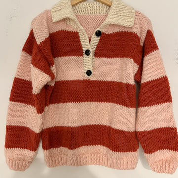 The Rugby Polo Sweater