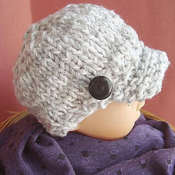 401 KNITTED NEWSBOY HAT
