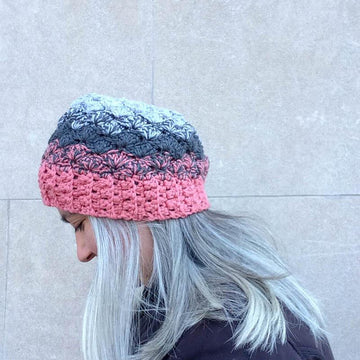 Ombré Shells Hat
