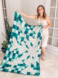 Granny Square Snowflake Blanket