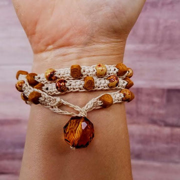 Rustic Wrap Bracelet