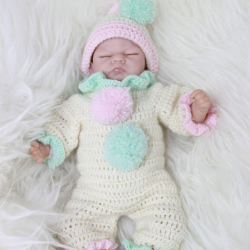 Crochet Pattern for doll 10"-12" & 14"-16" UK & USA terms  #78